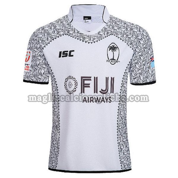 7s prima maglie calcio fiji 2019 bianco