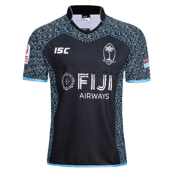 7s seconda maglie calcio fiji 2019 nero