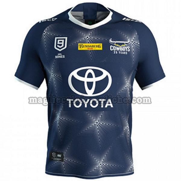 9s maglie calcio north queensland cowboys 2020 blu