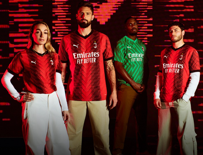 prima divisa maglie calcio ac milan 1988