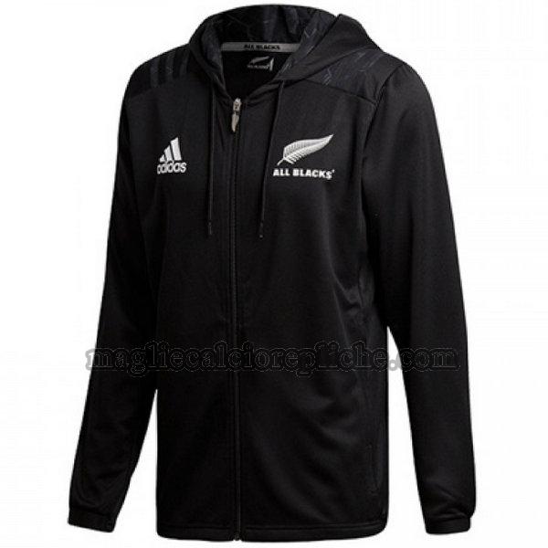 abbigliamento felpes calcio all blacks 2018-2019 nero