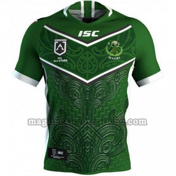 abbigliamento maglie calcio maori all stars 2020 verde