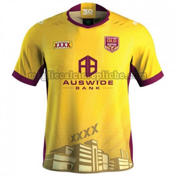 abbigliamento maglie calcio queensland maroons 2020 giallo