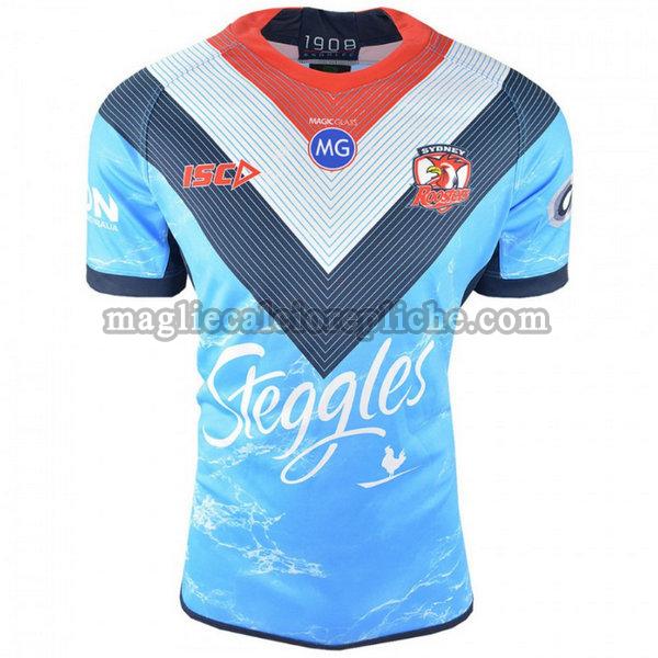 abbigliamento maglie calcio sydney roosters 2019 blu