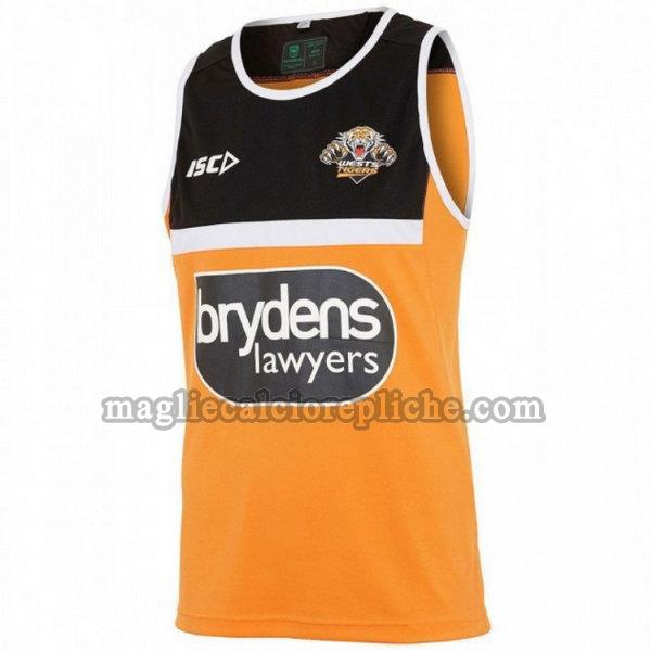 abbigliamento maglie calcio wests tigers 2018 giallo