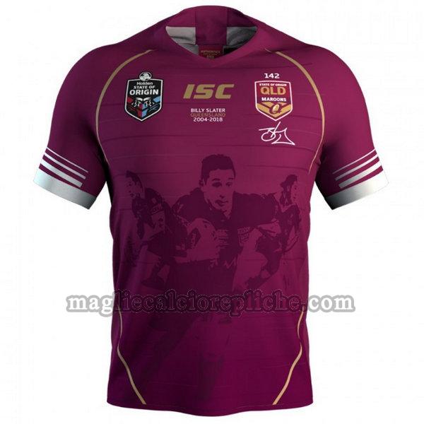 billy slater maglie calcio queensland maroons 2018 porpora