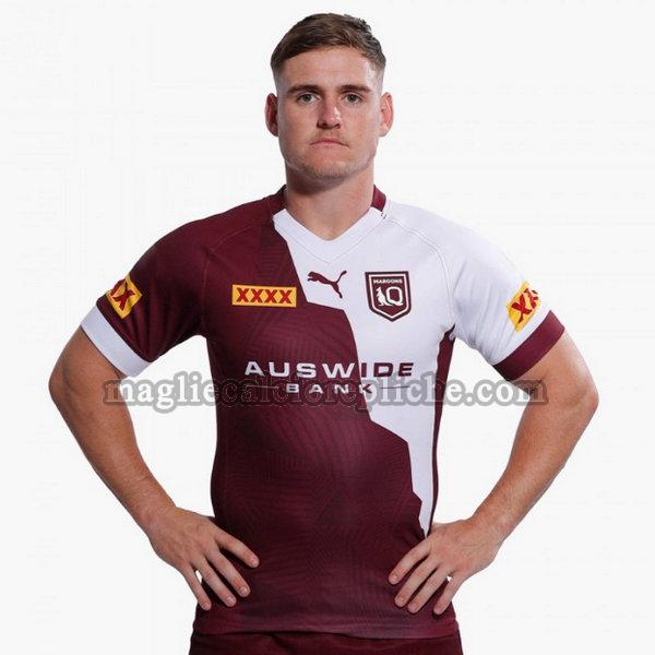 captain run maglie calcio queensland maroons 2021 porpora