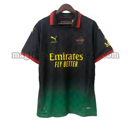 co branded edition maglie calcio hombre ac milan 2025 2026 nero