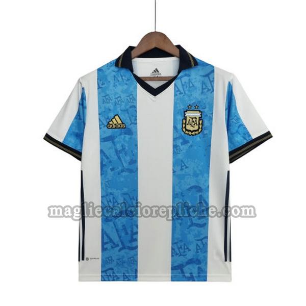 commemorative edition maglie calcio argentina 2022 blu bianco