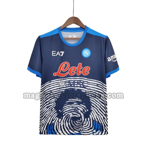 commemorative edition maglie calcio napoli 2021 2022 blu