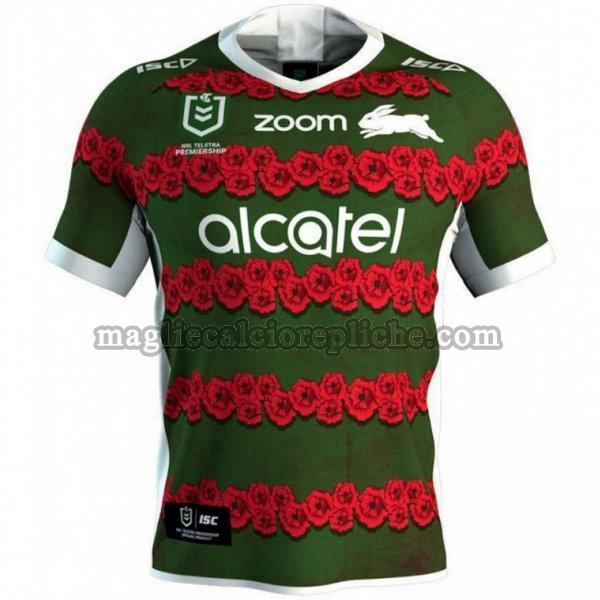 commemorative maglie calcio south sydney rabbitohs 2019 verde