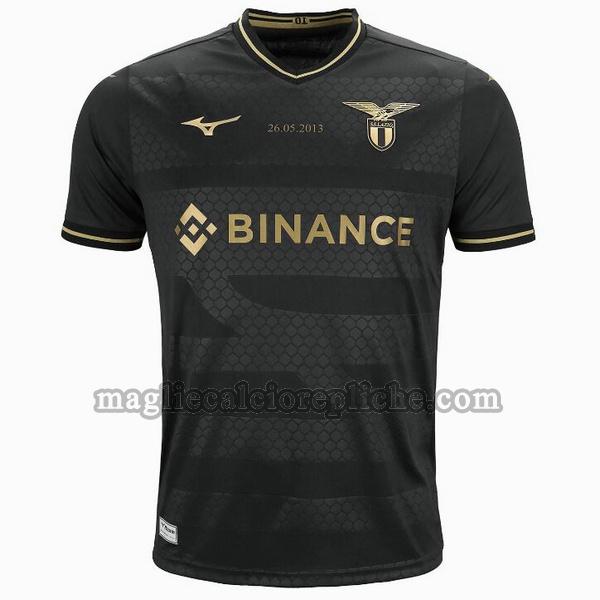 coppa italia 10th anniversary maglie calcio lazio 2023 nero