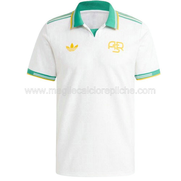 terza maglie calcio as roma 2025 2026 bianco
