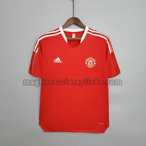 formazione maglie calcio manchester united 2021 2022 rosso