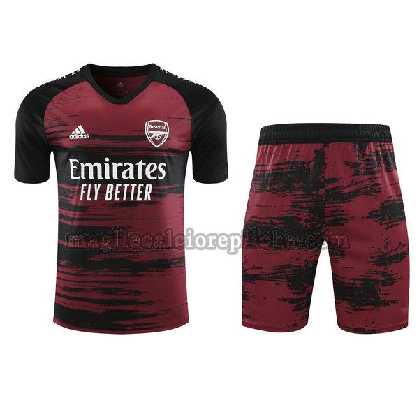 formaziones calcio arsenal 2021 completo rosso nero