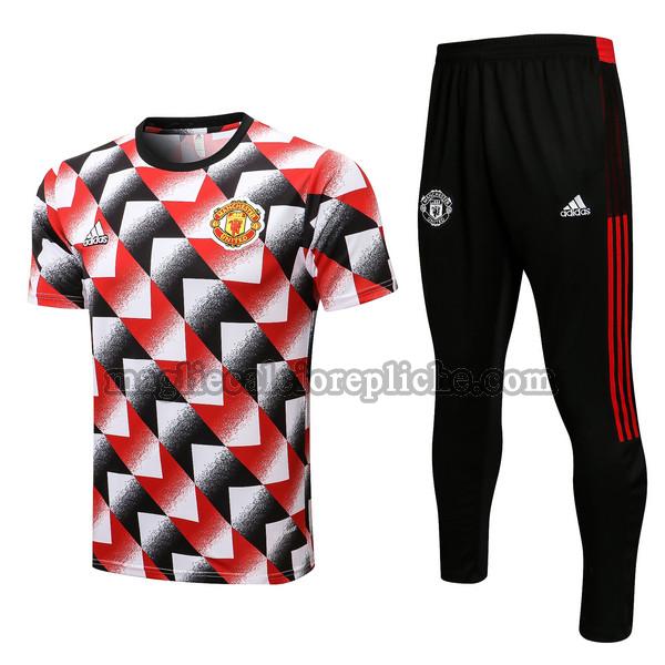 formaziones calcio manchester united 2022 2023 completo nero rosso bianco