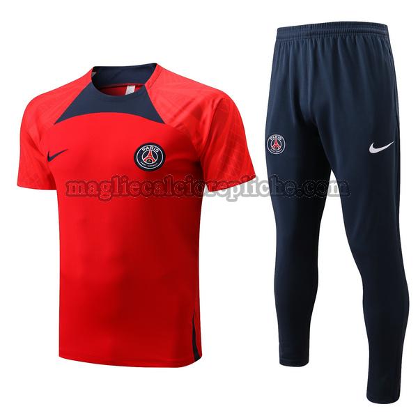 formaziones calcio psg 2022 2023 completo rosso blu