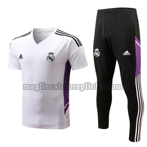 formaziones calcio real madrid 2022 2023 completo bianco purple