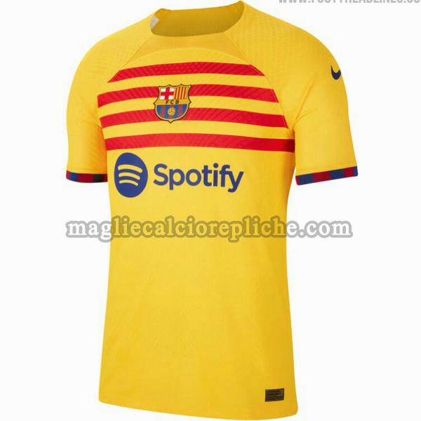 fourth maglie calcio barcellona 2022 2023 thailandia giallo