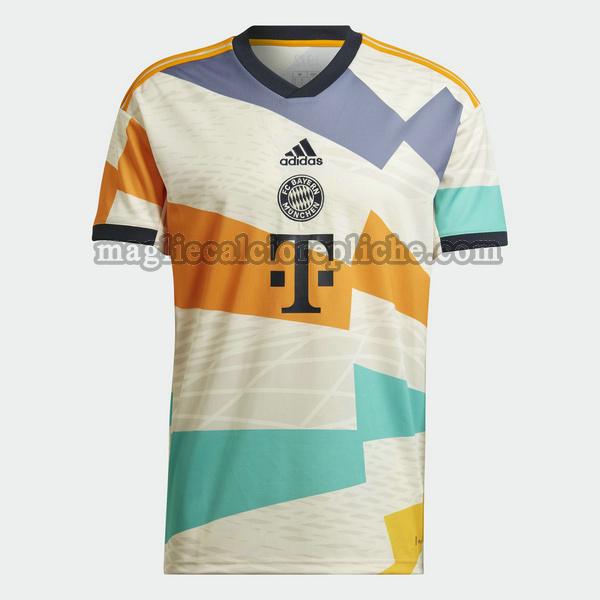 fourth maglie calcio bayern münchen 2022 2023 bianco