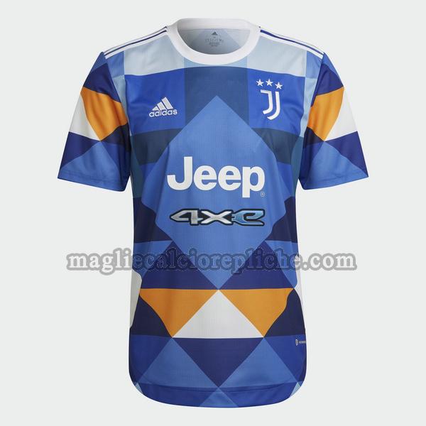 fourth maglie calcio juventus 2021 2022 blu