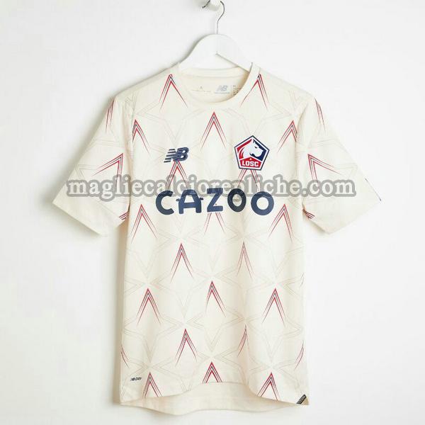 fourth maglie calcio lille 2022 2023 thailandia bianco