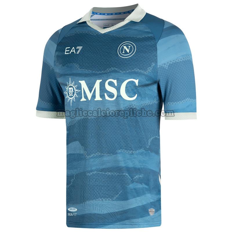 fourth maglie calcio napoli 2024 2025 blu