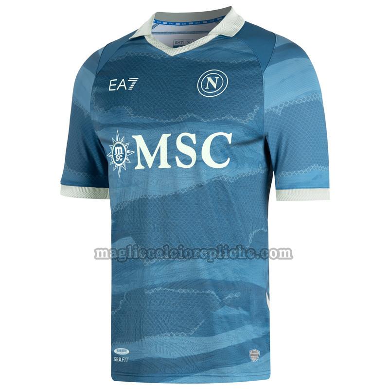 fourth maglie calcio napoli 2024 2025 thailandia blu