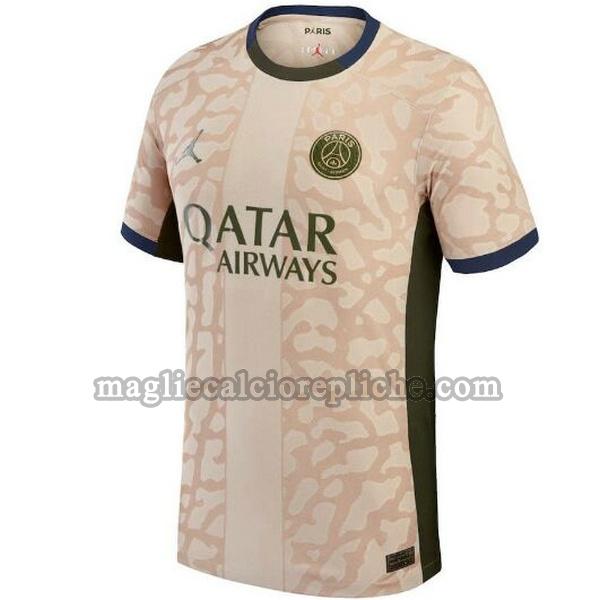 fourth maglie calcio psg 2023 2024 thailandia giallo