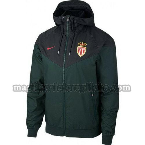 giacche a vento calcio as monaco 2019-2020 verde