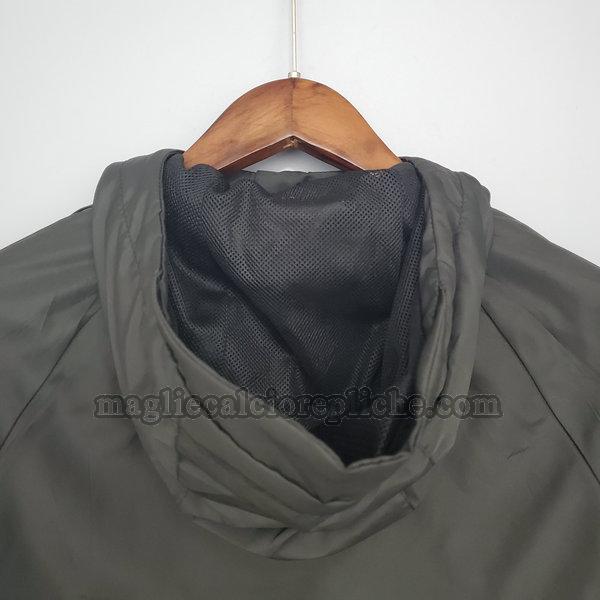  giacche a vento calcio corinthians paulista 2021 2022 nero