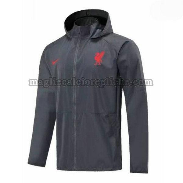 giacche a vento calcio liverpool 2021 2022 grigio