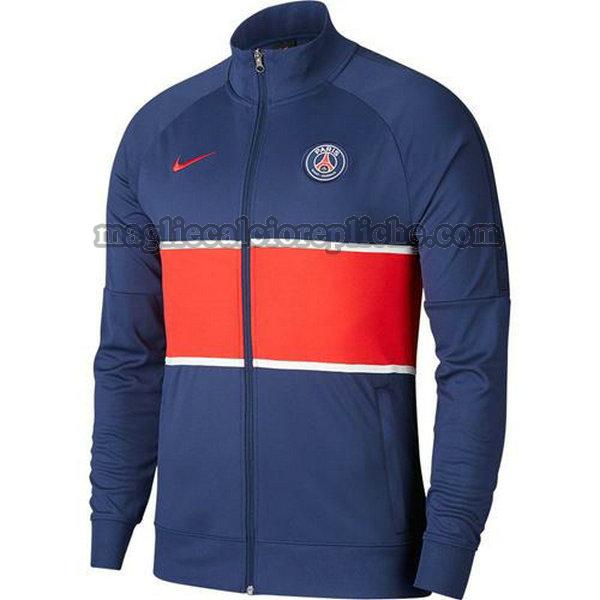 giacche a vento calcio psg 2020-2021 blu