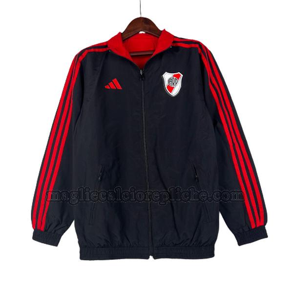 giacche a vento calcio river plate 2023 2024 nero