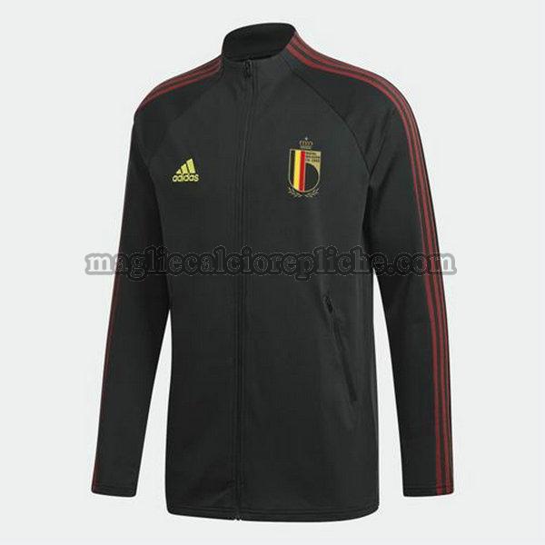 giacche calcio belgio 2020-2021 nero