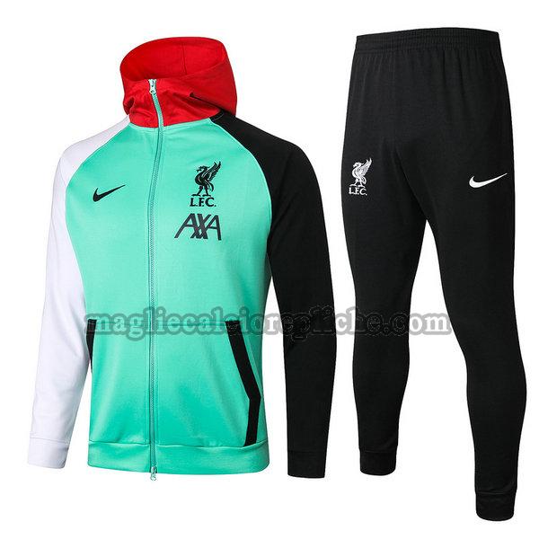 giacche calcio liverpool 2021 2022 completo verde