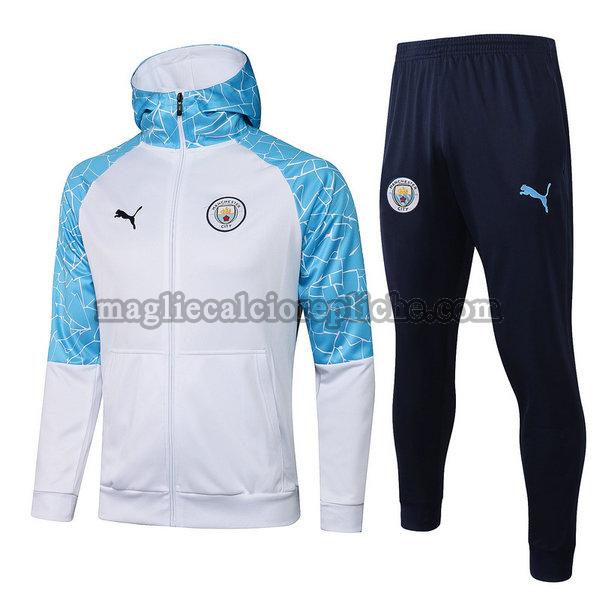 giacche calcio manchester city 2021 2022 completo bianco