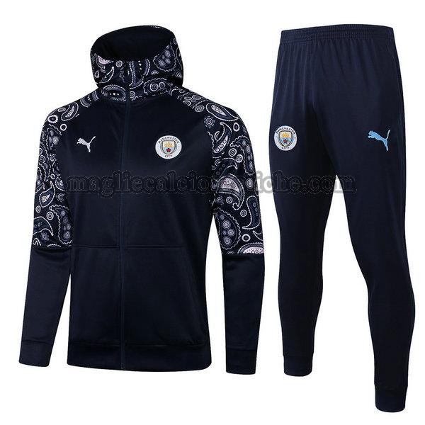 giacche calcio manchester city 2021 2022 completo nero