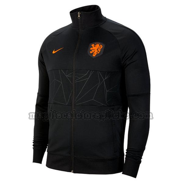 giacche calcio olanda 2020-21 nero