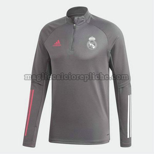 giacche calcio real madrid 2020-21 grigio