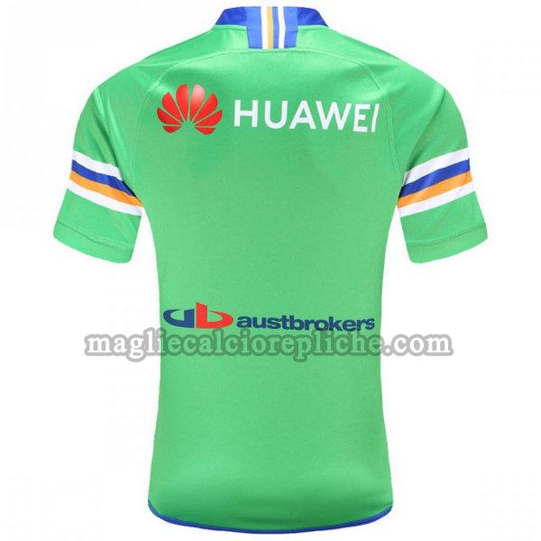 heritage maglie calcio canberra raiders 2021 verde