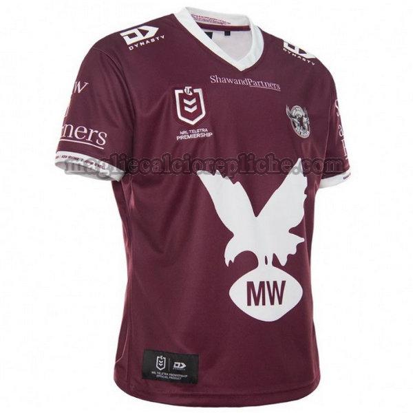 heritage maglie calcio manly warringah sea eagles 2021 porpora