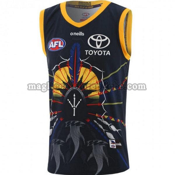 indigenous guernsey maglie calcio adelaide crows 2021 blu