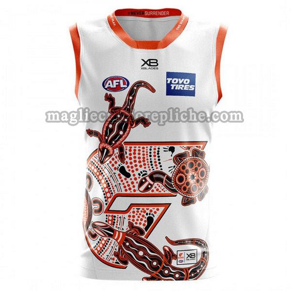 indigenous maglie calcio gws giants 2020 bianco