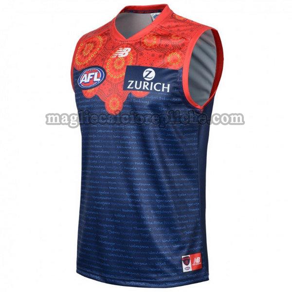 indigenous maglie calcio melbourne demons 2020 blu