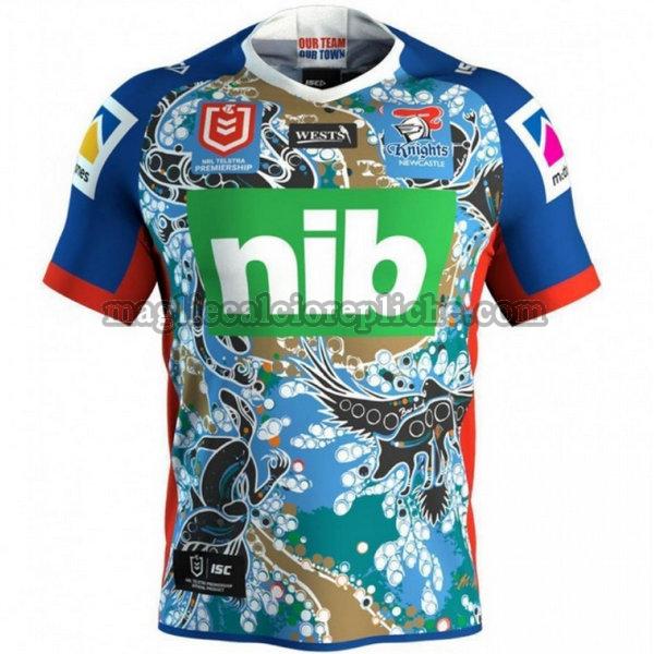 indigenous maglie calcio newcastle knights 2019 blu