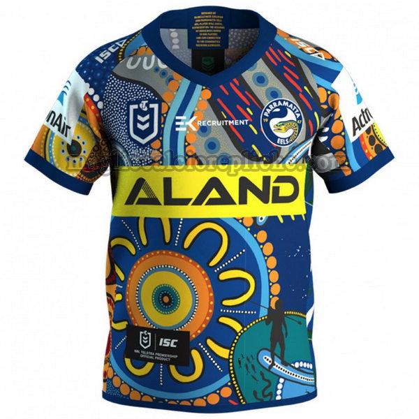 indigenous maglie calcio parramatta eels 2020 blu