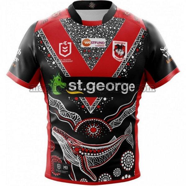 indigenous maglie calcio st george illawarra dragons 2019 nero