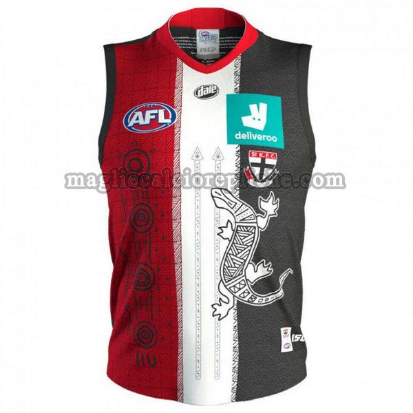 indigenous maglie calcio st kilda saints 2020 nero