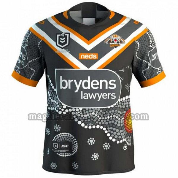 indigenous maglie calcio wests tigers 2020 nero